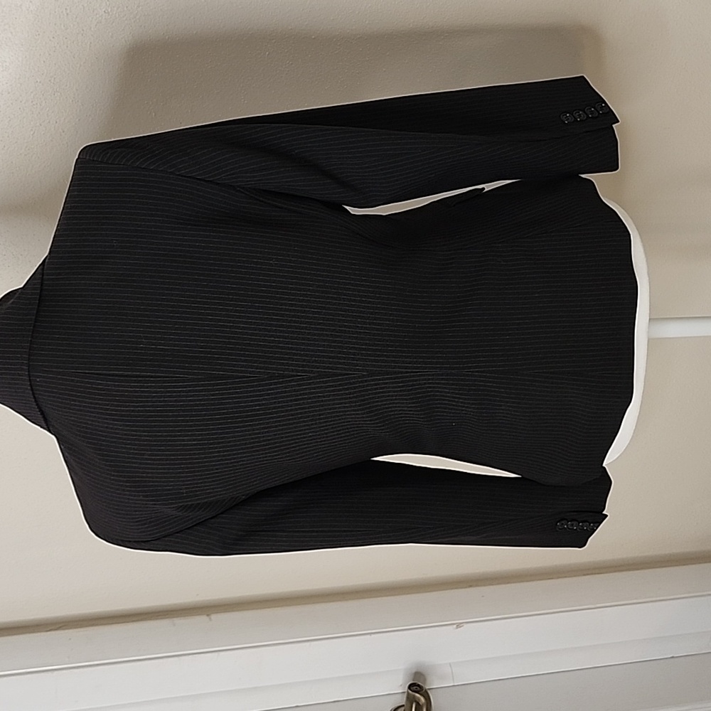 Tahari Fitted Pinstrip Blazer - Picture 3 of 4